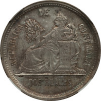 2 reales - Guatemala