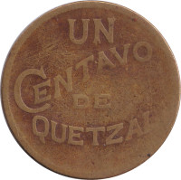 1 centavo - Guatemala