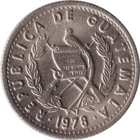 5 centavos - Guatemala