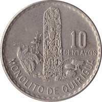 10 centavos - Guatemala