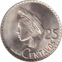 25 centimos - Guatemala