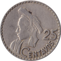 25 centimos - Guatemala