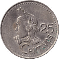 25 centimos - Guatemala