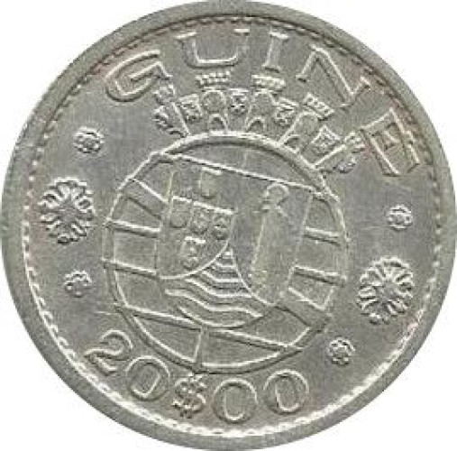 20 escudos - Guinea-Bissau