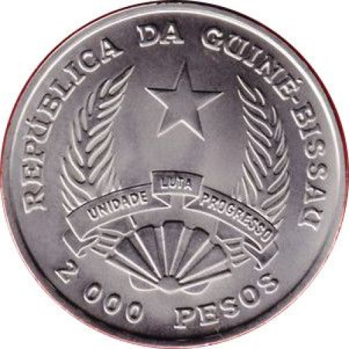 2000 pesos - Guinée Bissau