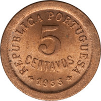 5 centavos - Guinée Bissau