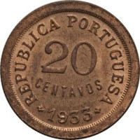 20 centavos - Guinea-Bissau