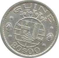 20 escudos - Guinée Bissau