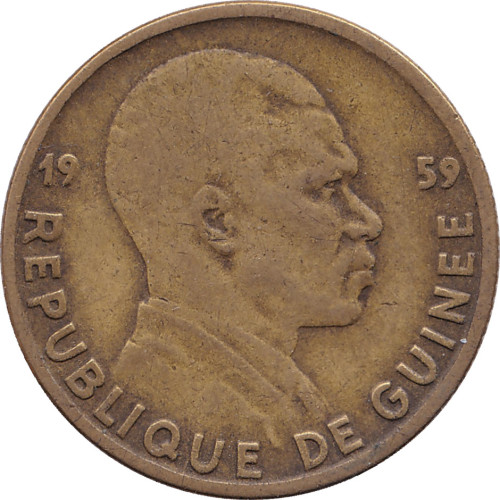 5 francs - Guinea