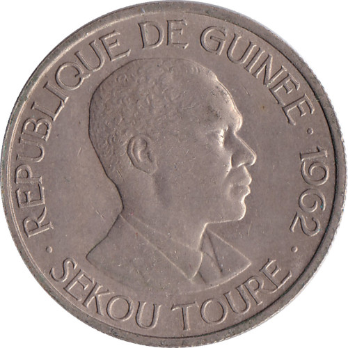 5 francs - Guinea