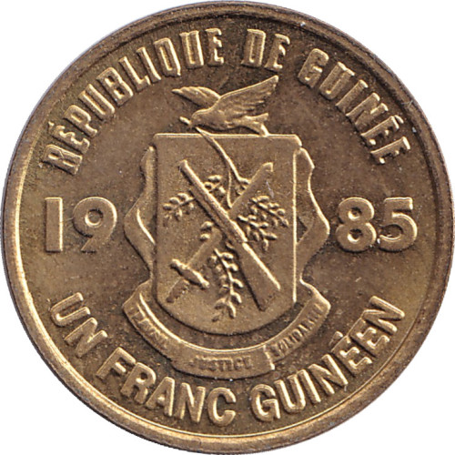 1 franc - Guinea