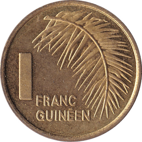 1 franc - Guinea