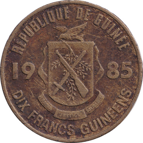 10 francs - Guinea