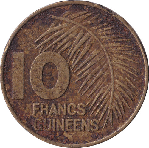 10 francs - Guinea