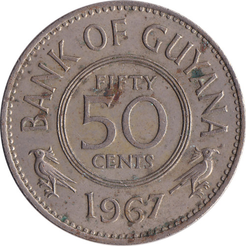 50 cents - Guyana