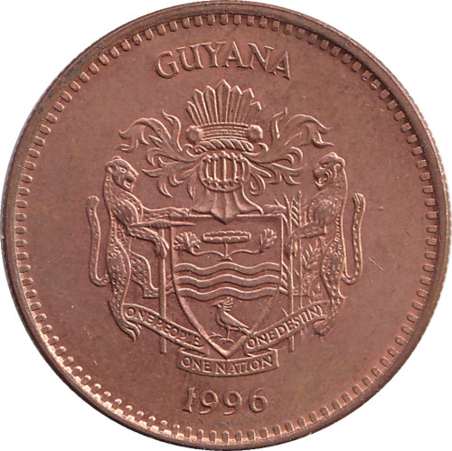 5 dollars - Guyana