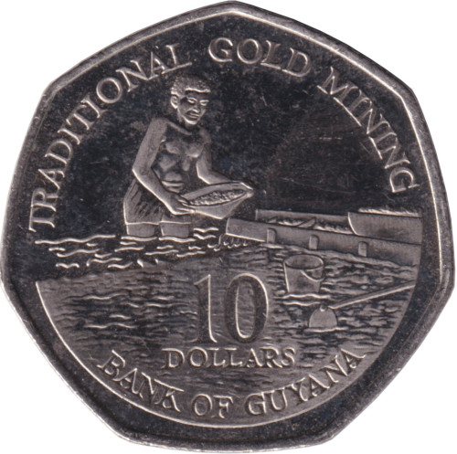 10 dollars - Guyana