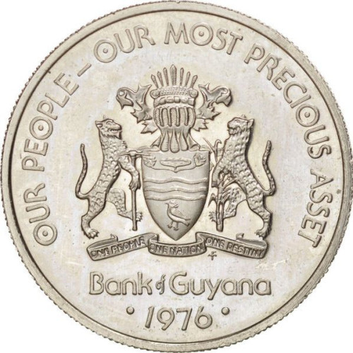 25 cents - Guyana