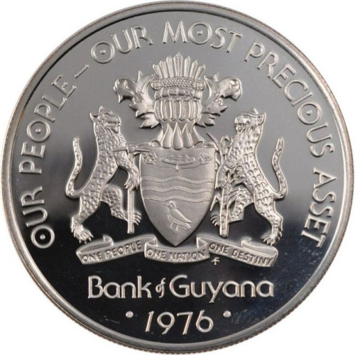 5 dollars - Guyana