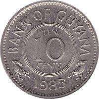 10 cents - Guyana