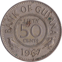 50 cents - Guyana