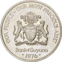 25 cents - Guyana