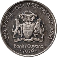 25 cents - Guyana