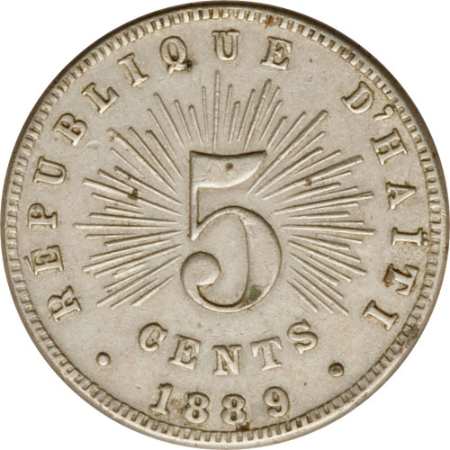 5 centimes - Haiti