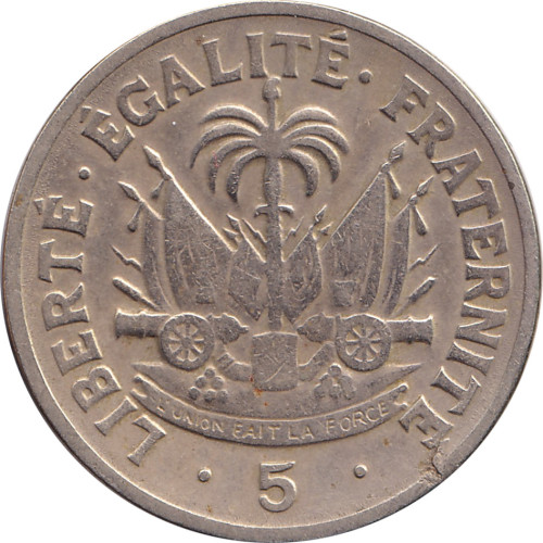 5 centimes - Haiti