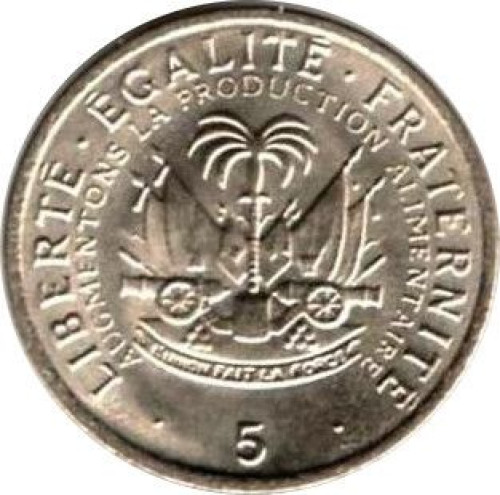 5 centimes - Haiti