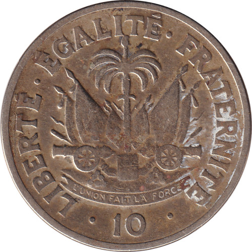 10 centimes - Haiti