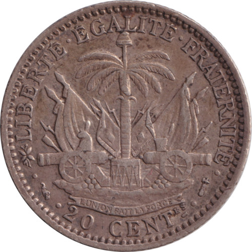 20 centimes - Haiti