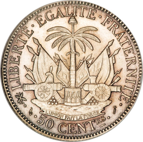 50 centimes - Haiti