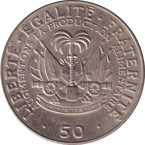 50 centimes - Haiti