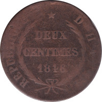 2 centimes - Haiti