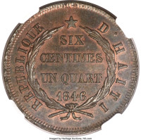 6 1/4 centimes - Haiti