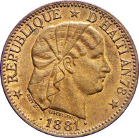 1 centime - Haiti