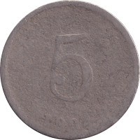 5 centimes - Haiti