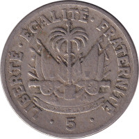 5 centimes - Haiti