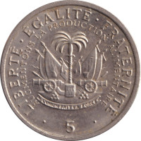 5 centimes - Haiti