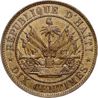 10 centimes - Haiti