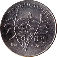 50 centimes - Haiti