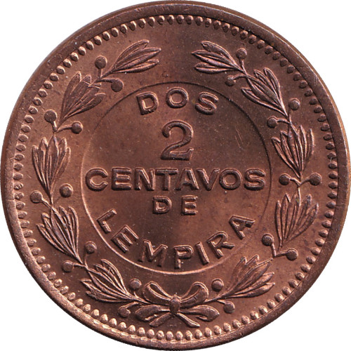 2 centavos - Honduras