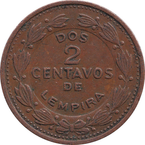 2 centavos - Honduras