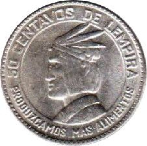 50 centavos - Honduras