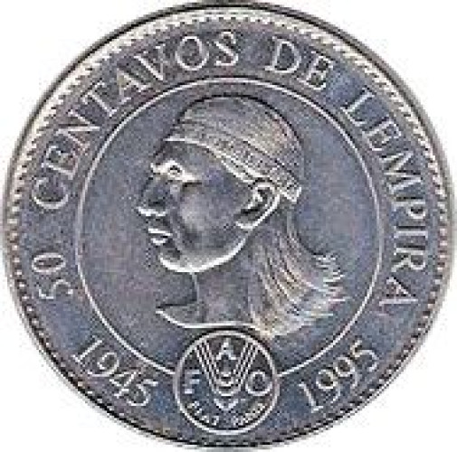 50 centavos - Honduras