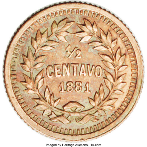 1/2 centavo - Honduras