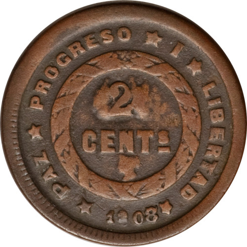 2 centavos - Honduras