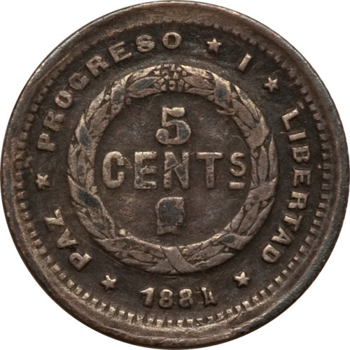 5 centavos - Honduras