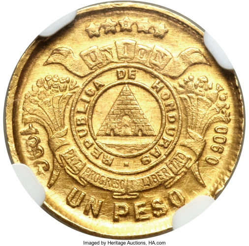 1 peso - Honduras